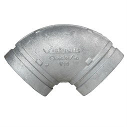 Victaulic V10-3G Elbow 90DEG 3 Inch V10 Ductile Iron Grooved Galvanized