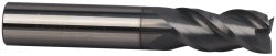 ACCUPRO Accupro 12178953 Square End Mill 3/8 in 3 Flute Carbide