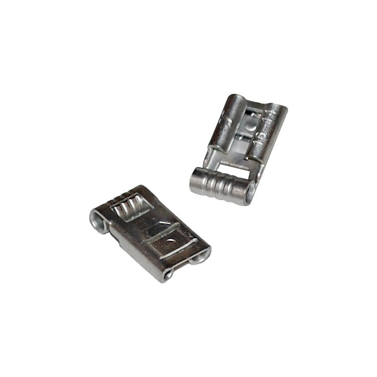 Mars 86529 Quick Disconnect Connector Non-Insulated 100 Pack 16-14 American Wire Gauge 1/4 Inch Female Flag