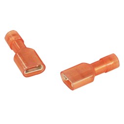 Mars 86208 Quick Disconnect Connector Fully Insulated 12 Pack 16-14 American Wire Gauge 1/4 Inch Female