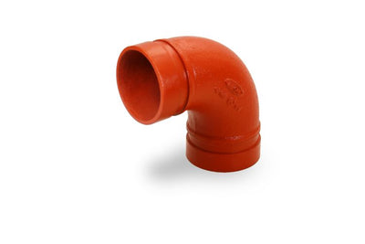 Everflow 1121 2-1/2 Grooved 90 Elbow Long Radius