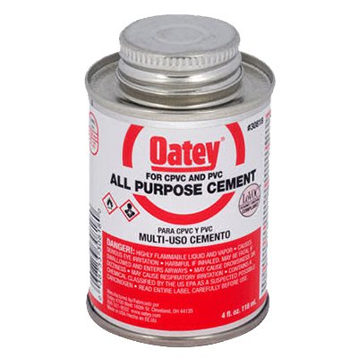 TRUE VALUE 30818 4-oz. Clear All-Purpose Solvent Cement