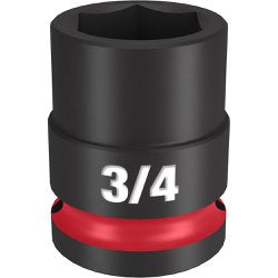 Milwaukee 49-66-6206 SHOCKWAVE Impact Duty 1/2 Drive 3/4 Standard 6 Point Socket