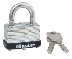 Master Lock 500KABRK Warded Breakaway Shackle Padlock, Keyed Alike