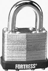 Master Lock 5KAA549 No. 5 Laminated Steel Padlock, Keyed Alike (2 in) A549