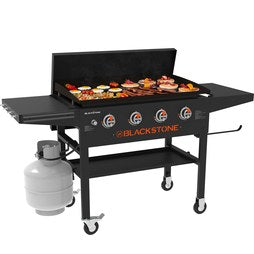 Blackstone 2149 Gas Griddle 4 Burners with Hard Cover and High Shelves 36IN