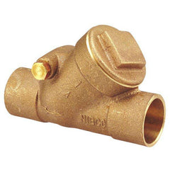 NIBCO NJ74008 S-413-Y Y-Pattern Swing Check Valve 3/4 in Solder