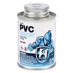 Hercules 60020 PVC Cement Clear Solvent Medium Body Medium Set 1 Quart