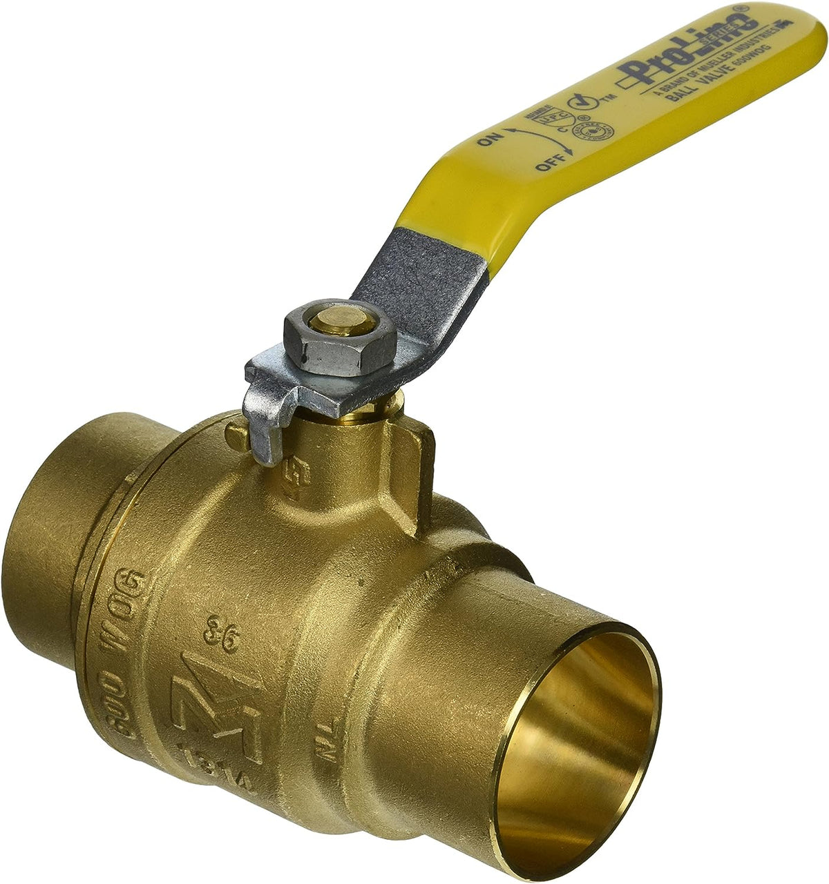 Mueller 107-857NL Ball Valve 600 PSI 1-1/2 in lead-free