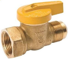 Mueller 114-524 Gas Ball Valve 3/4 Forged Brass Chrome Plated Boxed