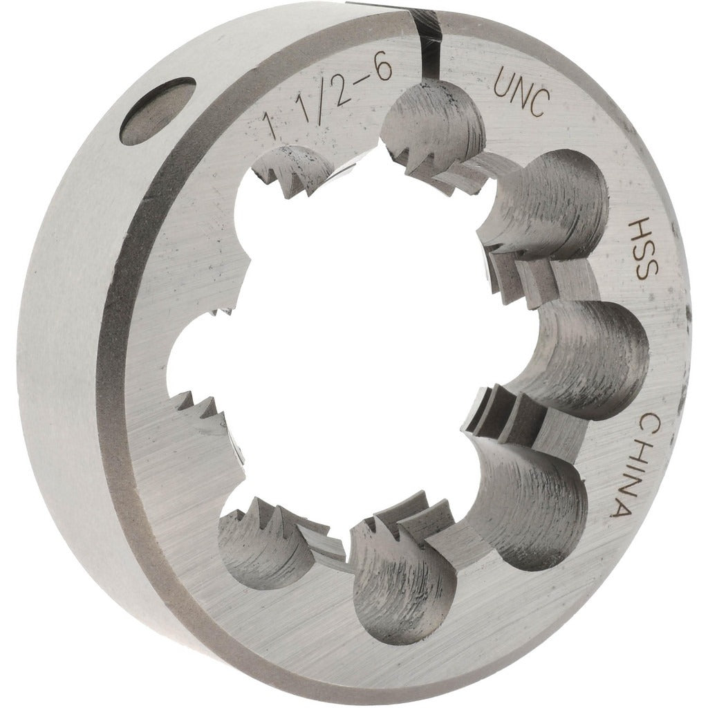 VALUE COLLECTION Value Collection 314-1492 Round Die 1-1/2 6 Unc Hss
