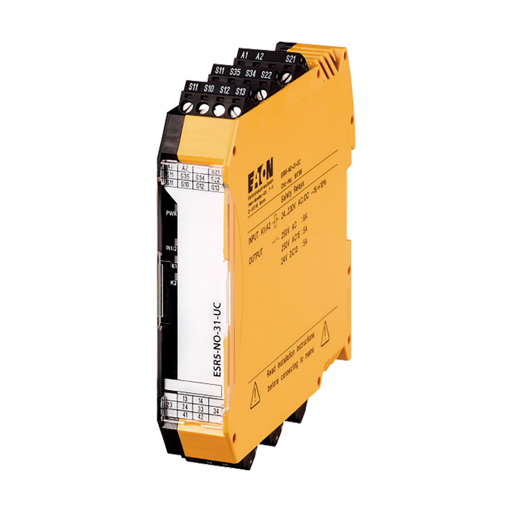 Eaton ESR5-NO-31-UC Safety Relay Dual-Channel 24 - 230VAC 230VDC