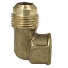 BrassCraft 150-8-8 1/2 in. OD Flare x FIP Brass Elbow