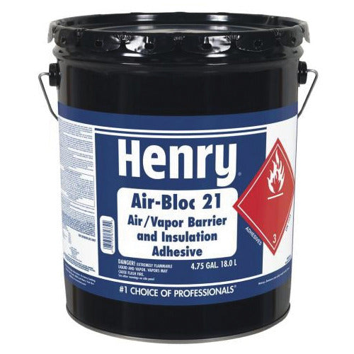 Henry HE021FR576 Air-Bloc 21FR Air and Vapor Barrier and Insulation Adhesive 5 Gal. Pail