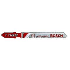 Bosch T118B HSS Jigsaw Blade 3-5/8 in 11-14 TPI