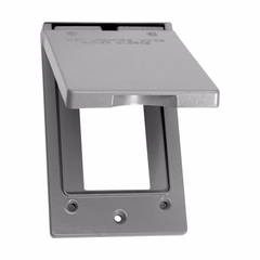 Crouse-Hinds TP7241 Weatherproof Self-Closing Outlet Box Cover