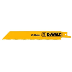 DeWalt DW4806 Raker Teeth Reciprocating Saw Blade 6 Inch 10 TPI