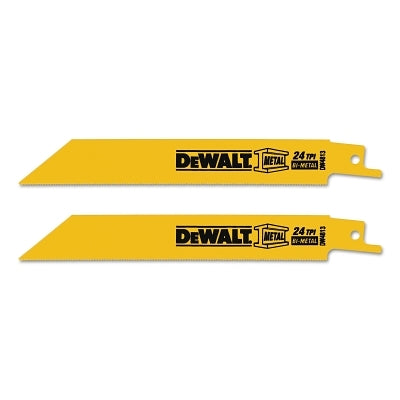 DeWalt DW4813 Metal Cutting Reciprocating Saw Blade 6 Inch 24 TPI