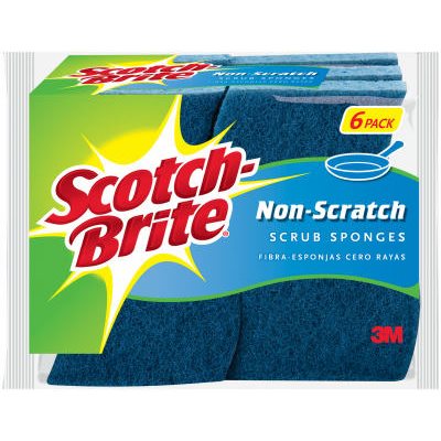 TRUE VALUE 526-5 Scotch-Brite 6-Pack Multi-Purpose Scrub Sponge