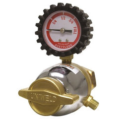 Uniweld RB Regulator, Acetylene 520A-LH 2-15 psi 1-Gauge Patriot