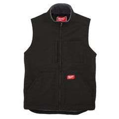 Milwaukee Tool 801B-XL Vest Heavy Duty Sherpa Lined Black X-Large