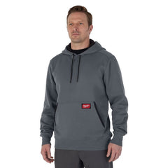 Milwaukee Tool 351G-L Midweight Pullover Hoodie Gray Large