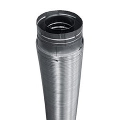 Duravent 46DVA-120FF Vent Pipe Concentric FVA Flex 4 x 7 Inch 120 Inch Length