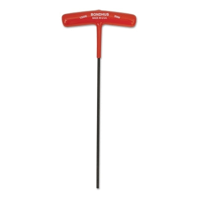 Bondhus 13256 Hex T-Handle Keys, 3 mm, 7.7 in Long