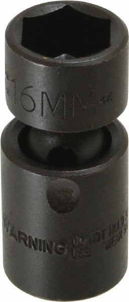 PROTO Proto J77416MP Impact Socket 3/8 in Drive 16mm 6-pt