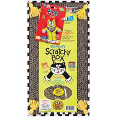 True Value 610241 Big Mama's Cat Scratchy Box Double Wide With Toy