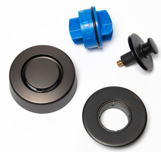 Oatey K99RB Dearborn True Blue Trim Kit, Push Pull Stopper, Oil Rubbed Bronze