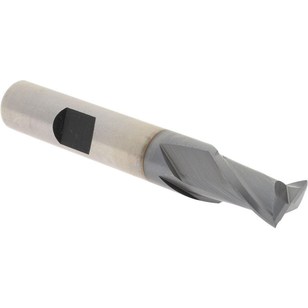 HERTEL Hertel EF99921278 Square End Mill 3/8 in 2 Flute Hss Ticn