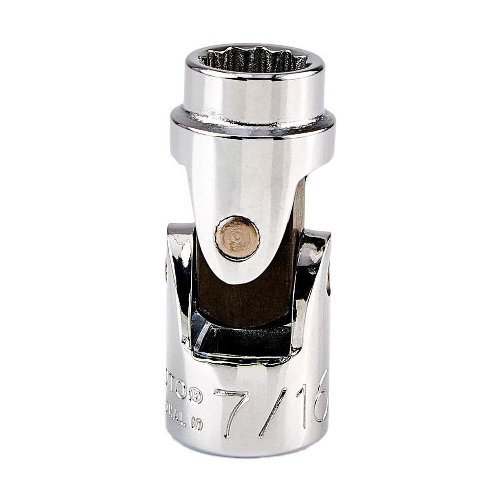 PROTO Proto J5274A 7/16 Inch 12-point 3/8 Drive Hand Socket