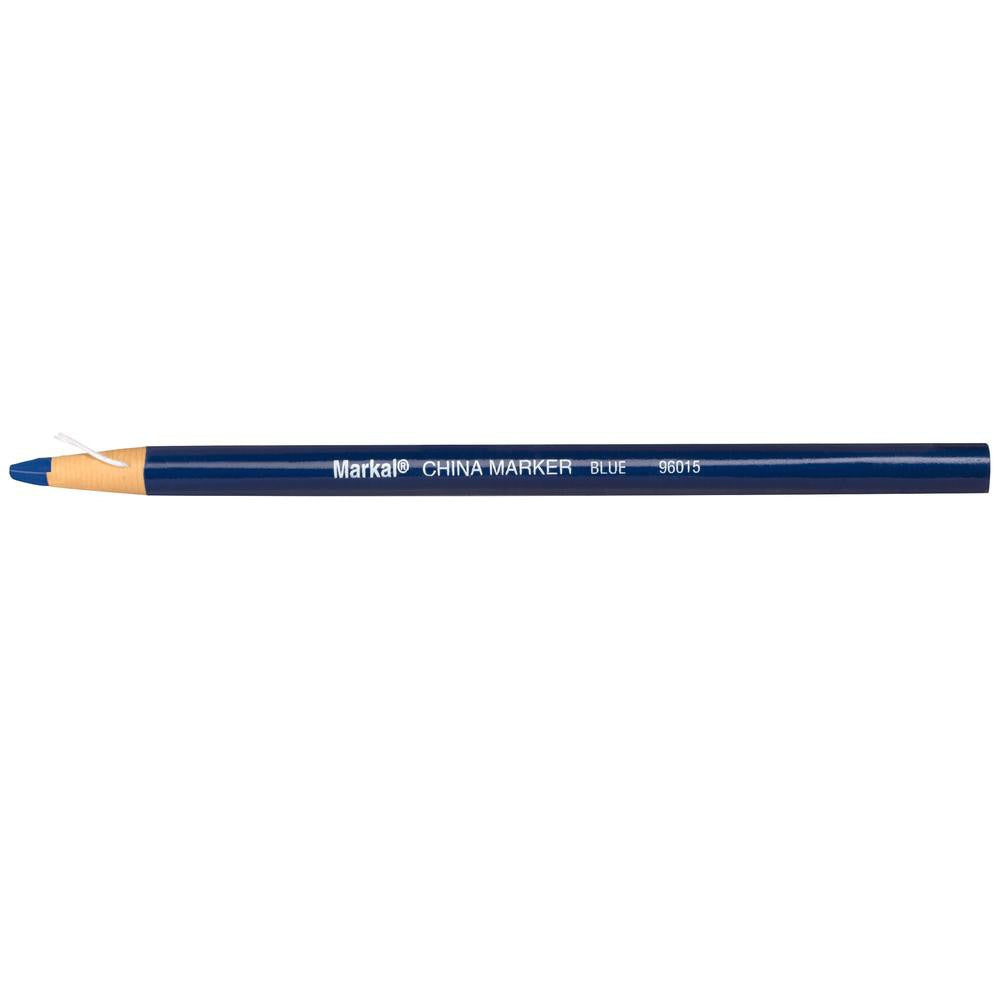 MILWAUKEE Markal 96015 Blue Bullet Tip Grease Pencil 72 Piece