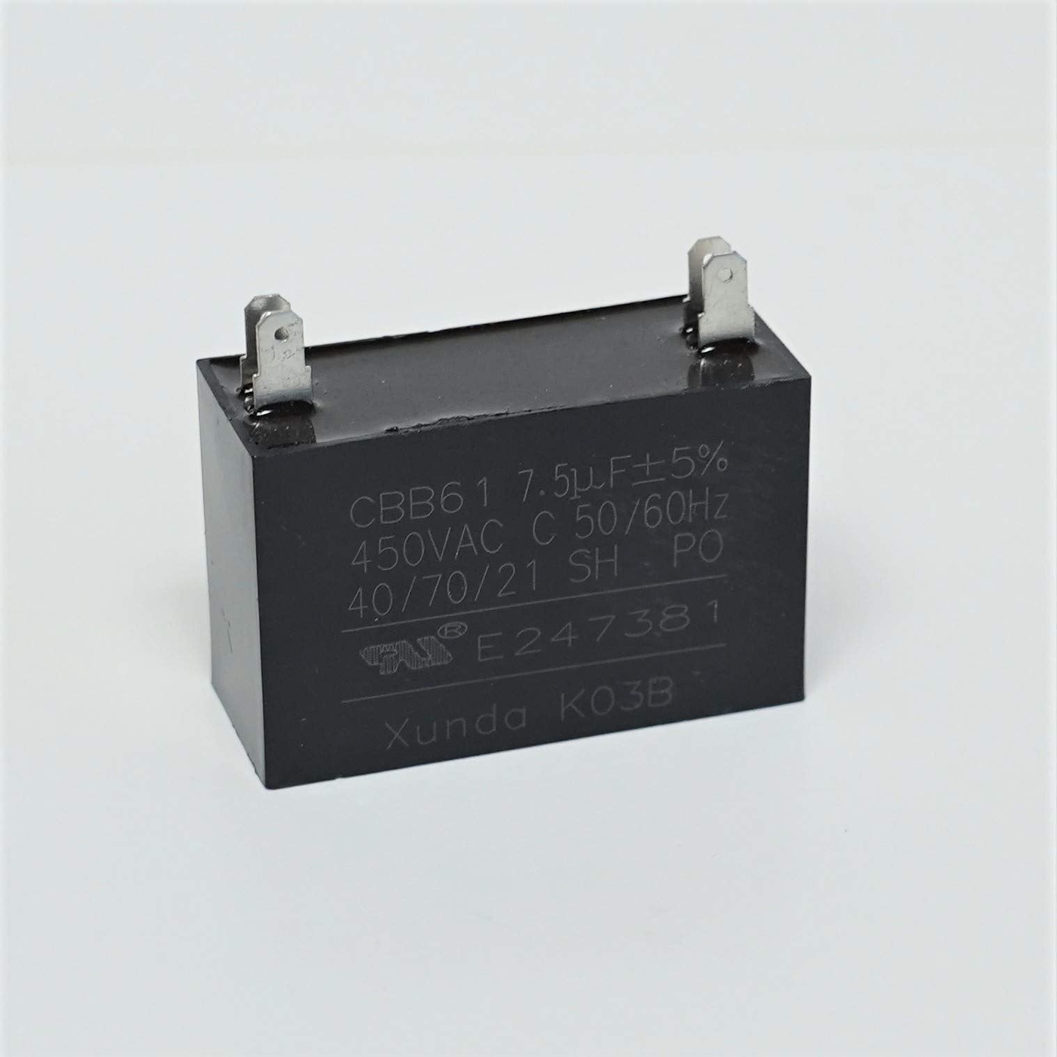SUPCO Supco RC7.5X450 Mini-split Run Capacitor 7.5 MFD 1 Pack RC7.5X450