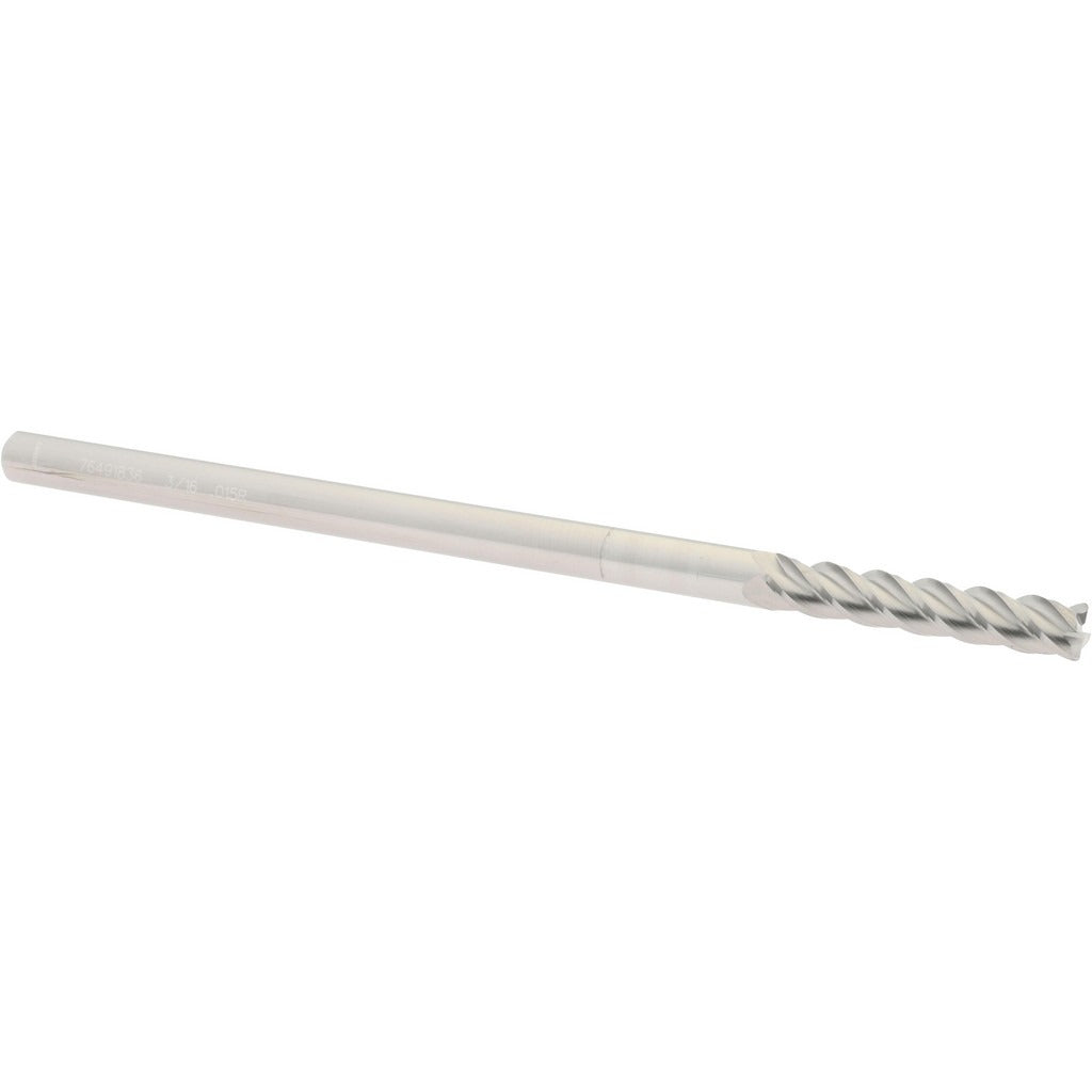 ACCUPRO Accupro 12183452 Corner Radius End Mill 3/16 in 4 Flute