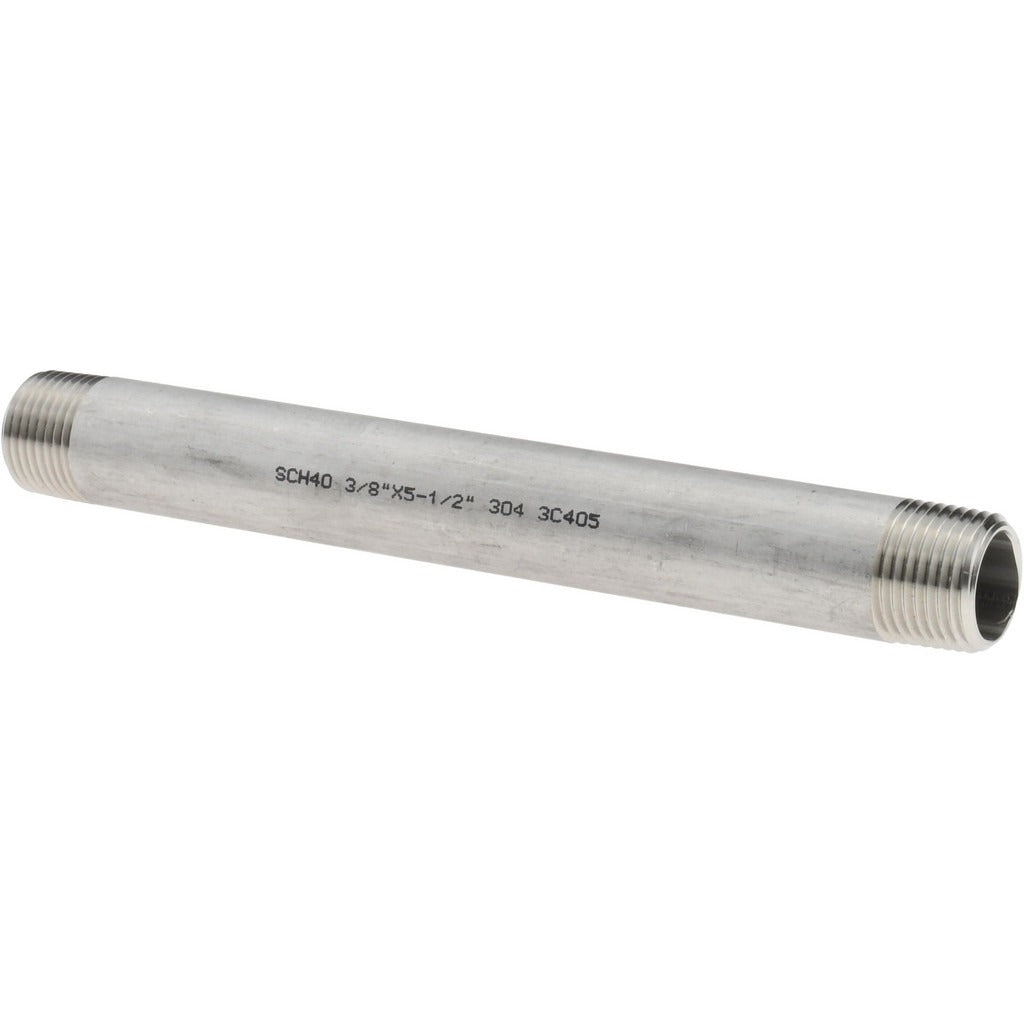 VALUE COLLECTION Value Collection 4BN3/8X51/2 Ss Pipe Nipple Sch 40 Npt