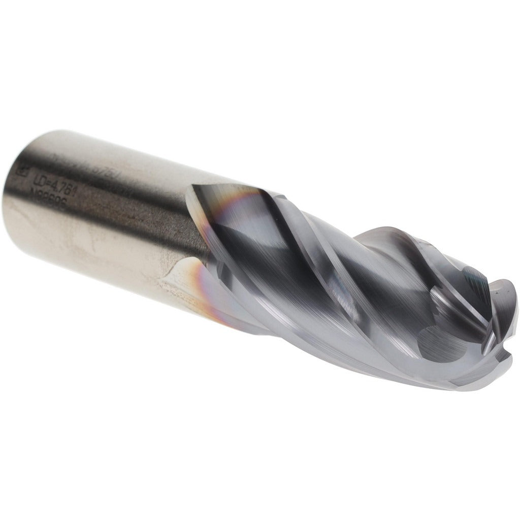 SECO TOOLS Seco 17016493 Ball End Mill 7/8 in 4 Flute Cobalt Ticn SPB540