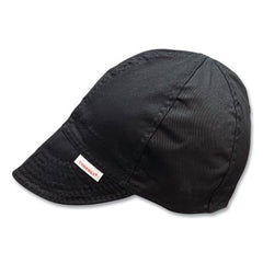 Comeaux Caps BL13734 Single Sided Cap 7-3/4 Black