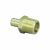 Viega 46324 PureFlow Adapter 1/2 x 3/4 in Crimp x MNPT Brass Domestic Replacement 46324