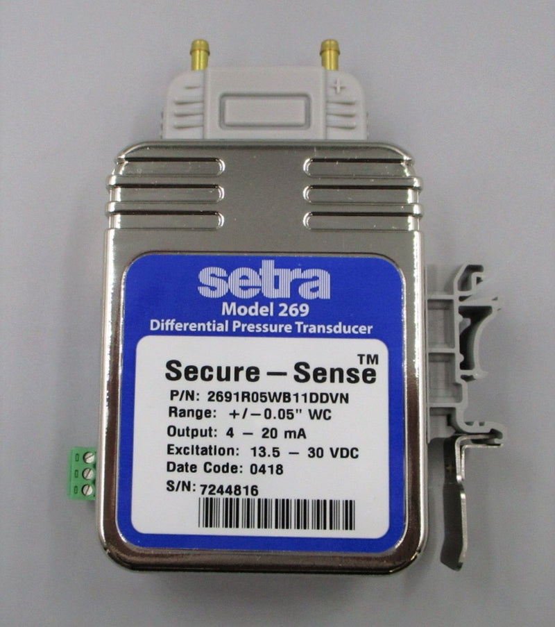 Setra Systems 2691R05WB11DDVN Low Differential Pressure Sensor