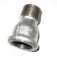 Mueller 285380 1/4 x 1/8 Galvanized Pipe Belled Reducing Coupling