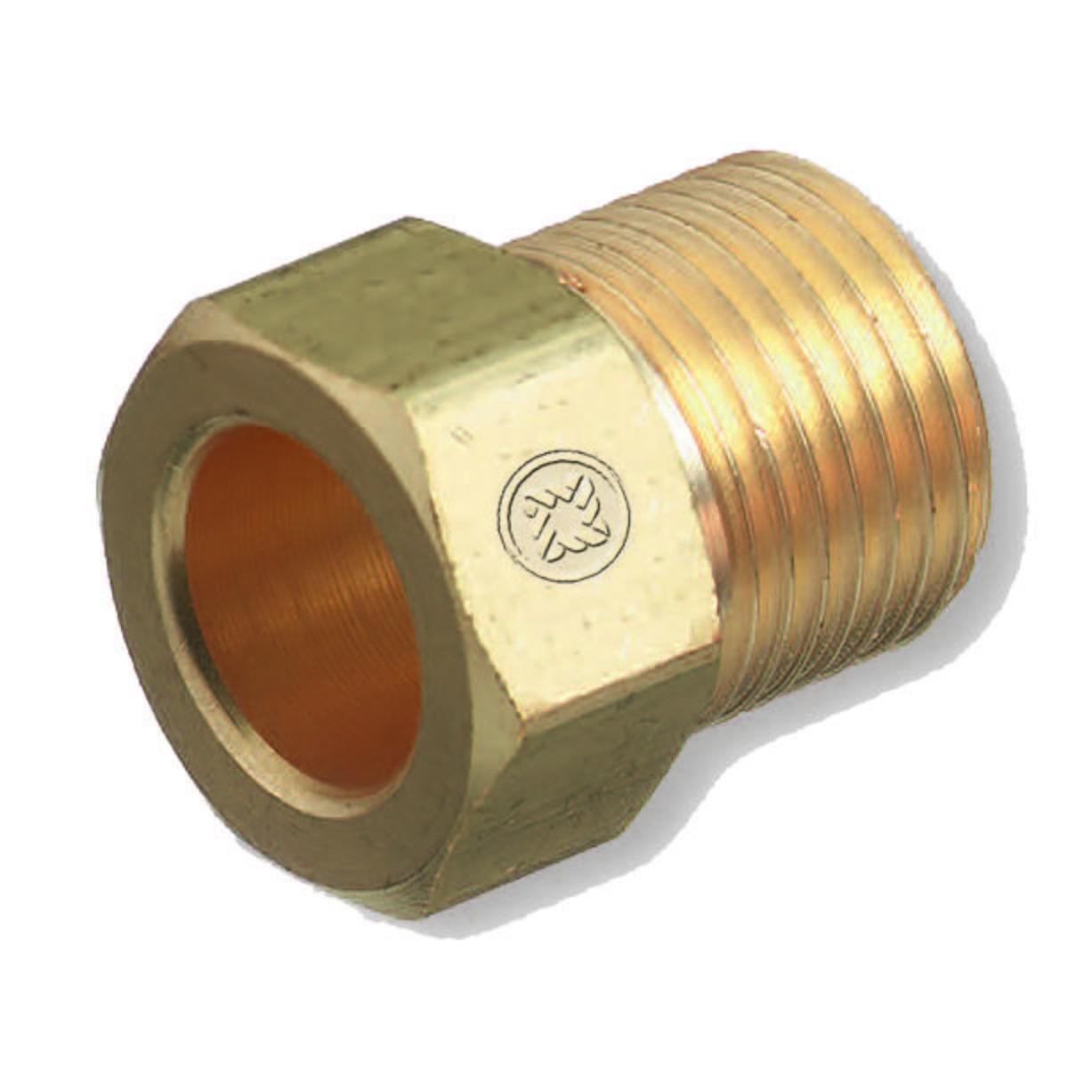 Western Enterprises AW-14A INERT ARC NUTS - B -SIZE 5/8" -18 UNF RH MALE - BRASS