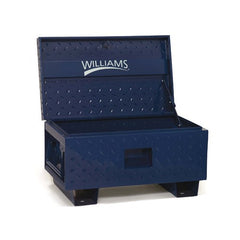 Williams 50951B Job Site Box Color Blue 42 Inches Width 20 Inches Depth 23.4 Inches Height