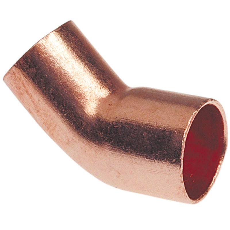 NIBCO W 03373 4" x Copper Wrot Copper Street 45 Elbow