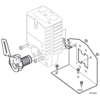 Honeywell STRN-CRK-01 Crank Arm Kit for S03 and S05 Series Actuators Replacement STRN-CRK-01