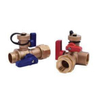 Legend Valve 101-156 1" FNPT Union Valve Kit for Tankless Water Heater