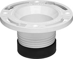 Oatey 43654 3 TWIST-N-SET PVC REPLACEMENT CLOSET FLANGE