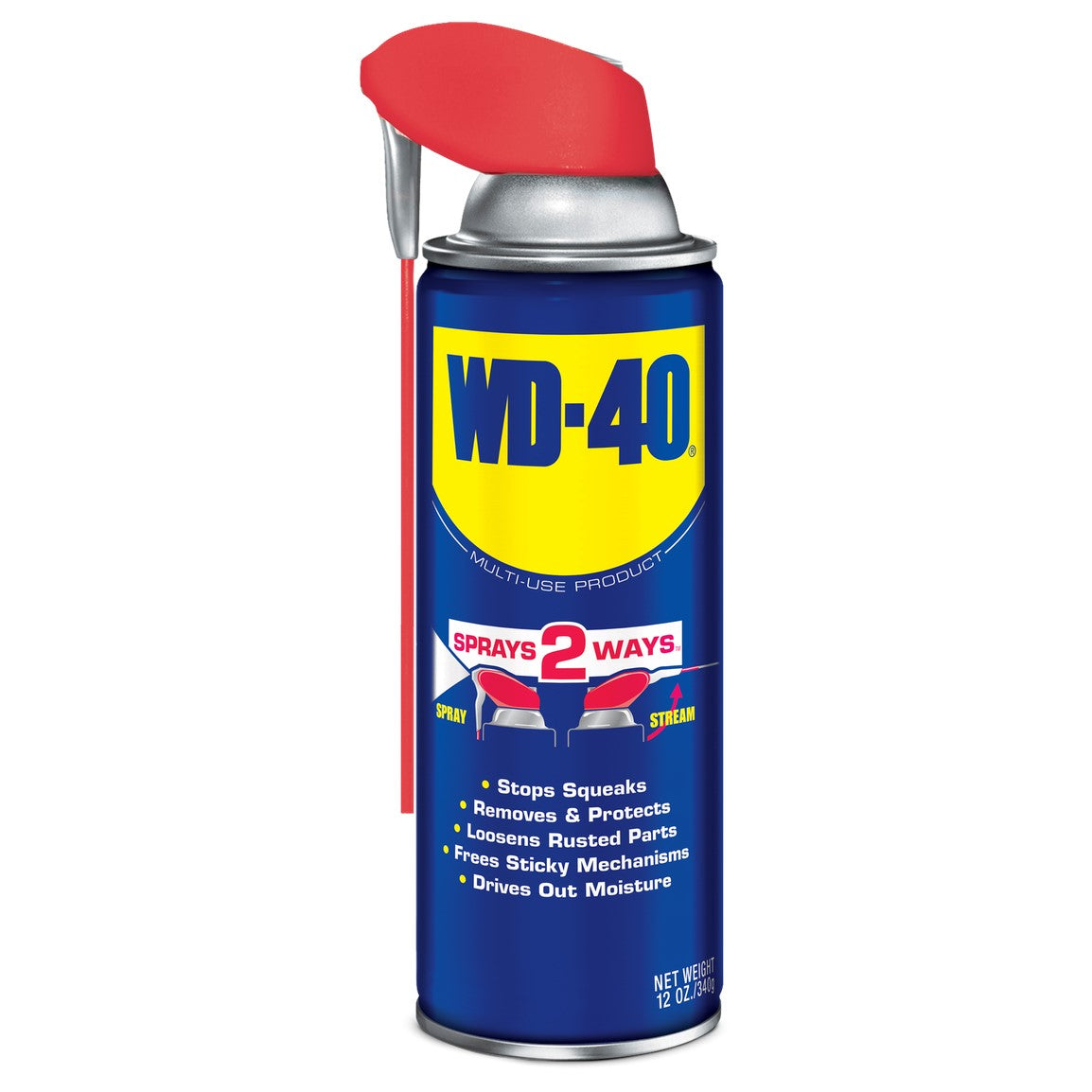 WD-40 490040 Smart Straw Lubricant Spray 11 OZ 12-Pack