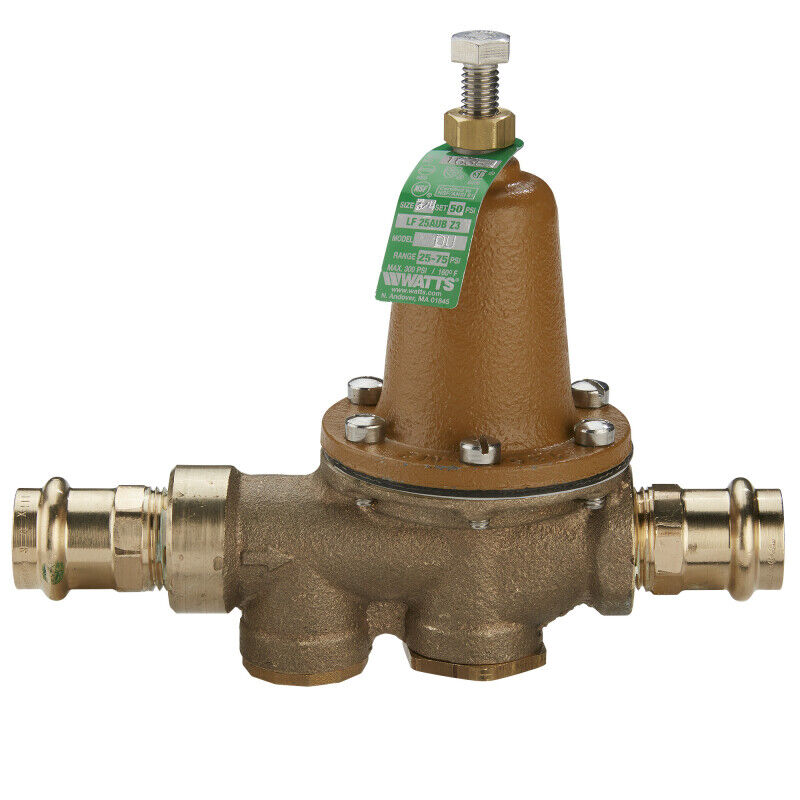 Watts 125571 LF25AUB-Z3 Pressure Regulator w/Press Conn